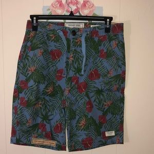 Vintage Genes 1891 Original Flat Front Shorts Slim Fit waist 32